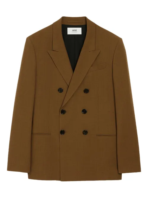 Blazer à boutonnière croisée - AMI Paris - Modalova