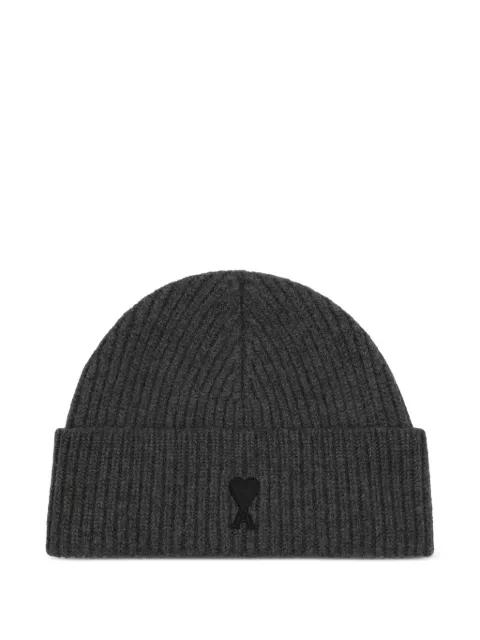 AMI Paris Ami De Coeur wool beanie
