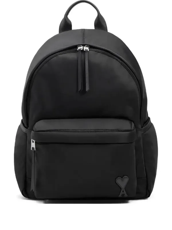 新品未使用　ami PARIS ブラックリュック AMI Paris Marcel Backpack | Black | FARFETCH