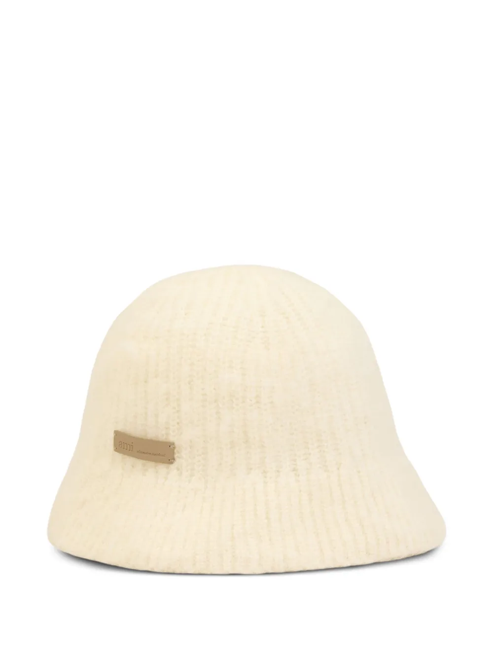AMI Paris ribbed mohair bucket hat | Image 2