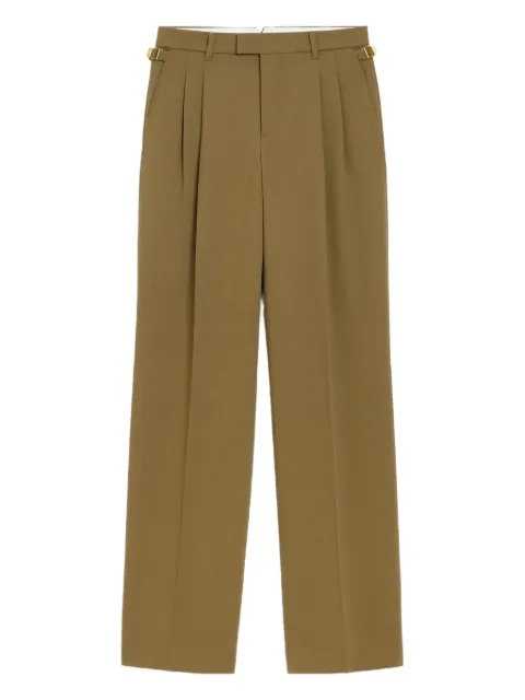 AMI Paris pleated tab pants