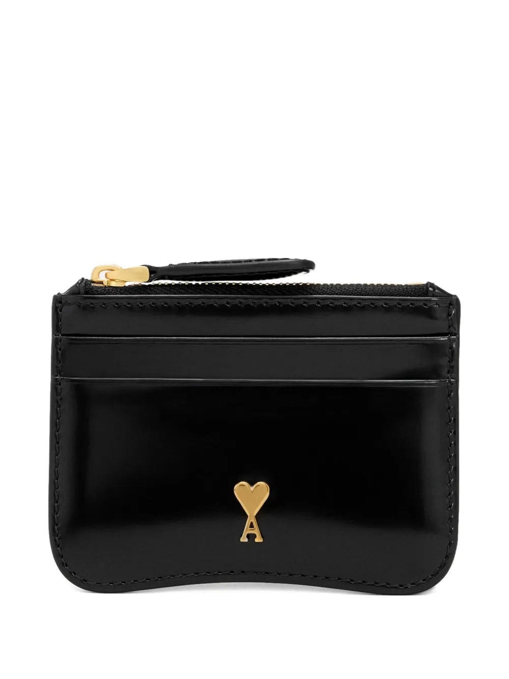 Ami Alexandre Mattiussi Paris Paris Leather Cardholder