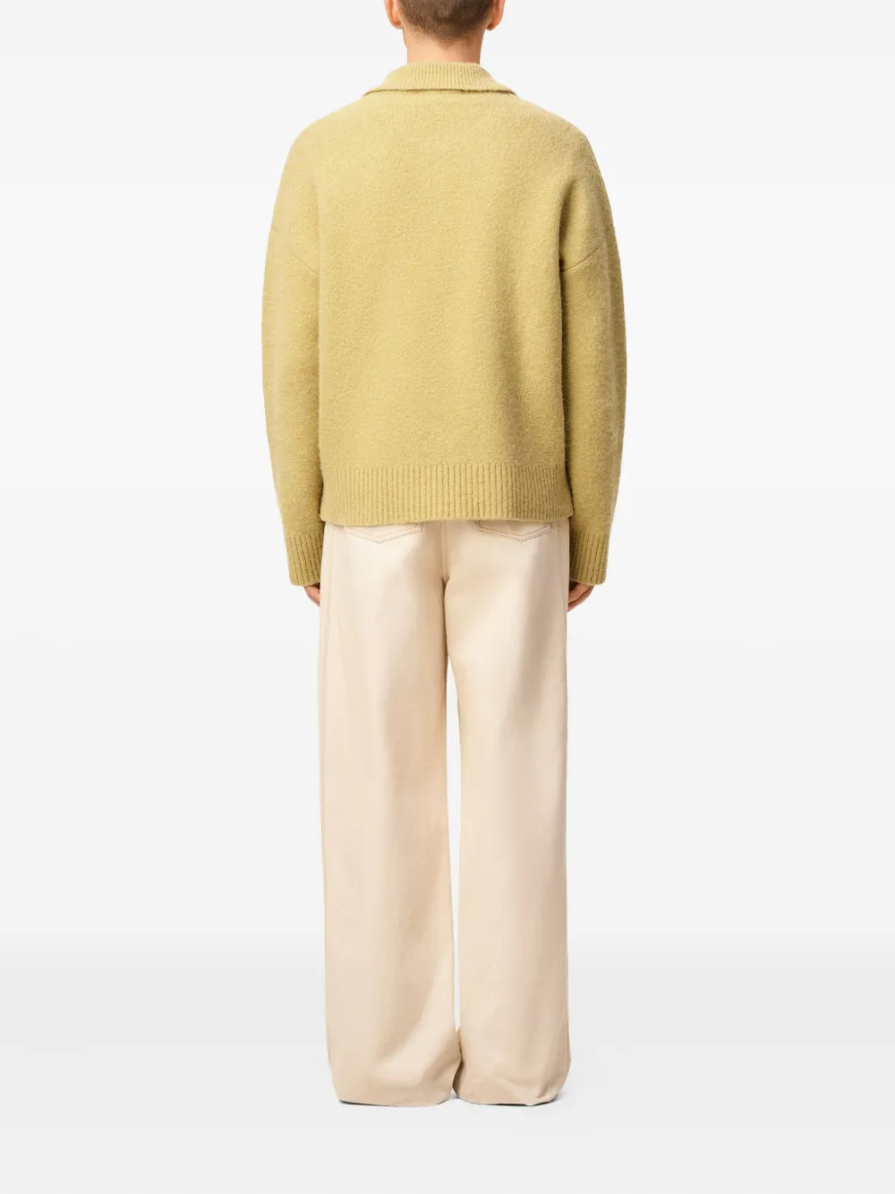 AMI Paris Shirt met lange mouwen Geel