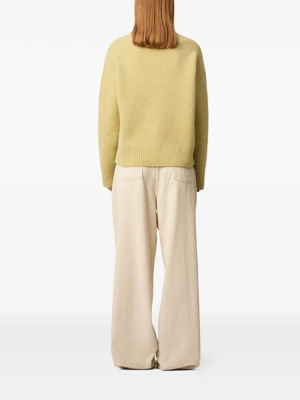 AMI Paris Shirt met lange mouwen Geel