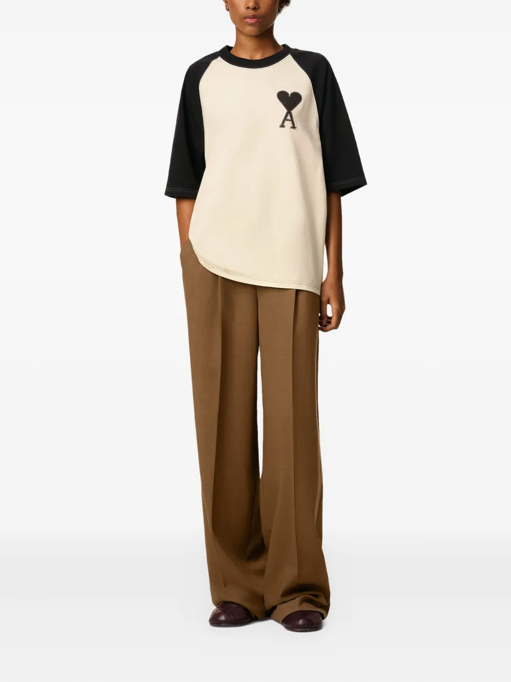 Ami Paris Ami de Coeur short-sleeve cotton T-shirt - thumbnail 7 of 7