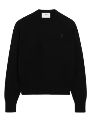 AMI Paris ロゴ スウェットシャツ | ブラック | FARFETCH JP