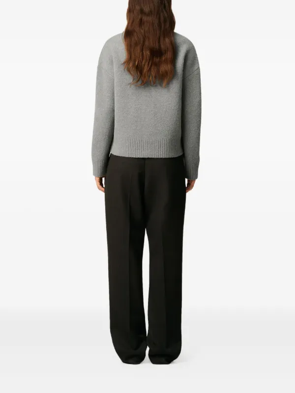 AMI Paris Ami De Coeur カーディガン | グレー | FARFETCH JP