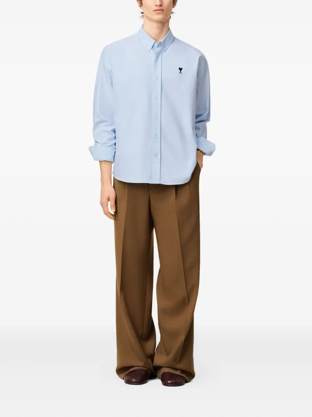 AMI Paris cotton button-down shirt | Image 2