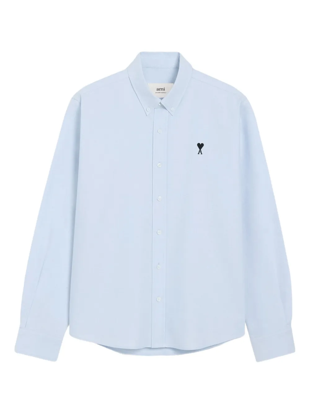 AMI Paris cotton button-down shirt | Blue | Image 1