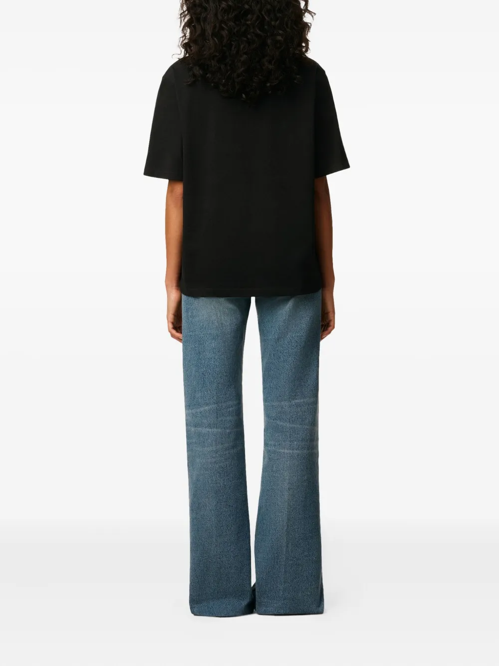 AMI Paris Katoenen T-shirt Zwart