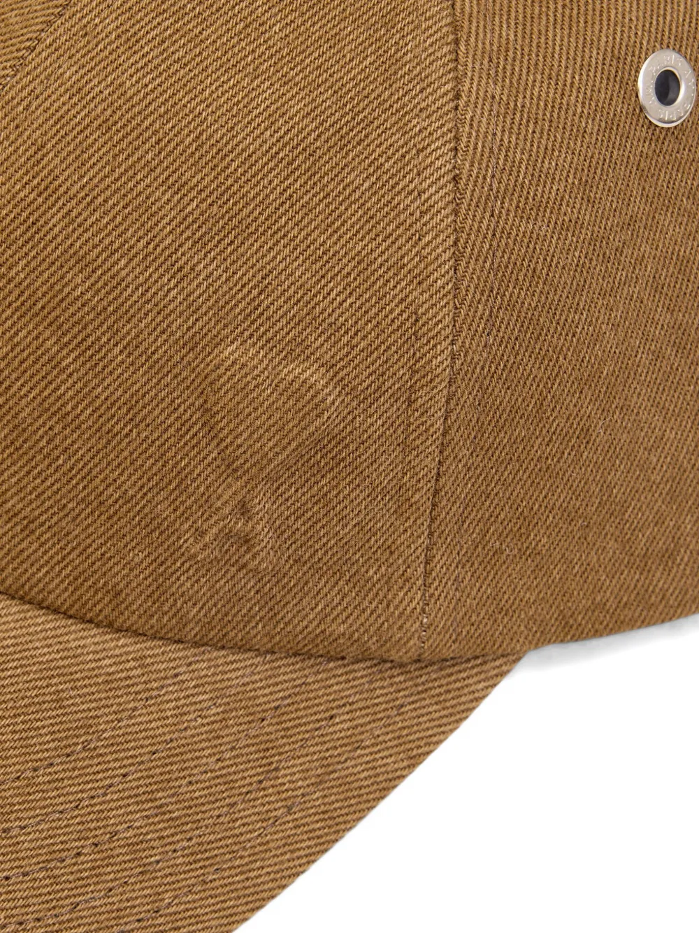 Ami Alexandre Mattiussi Ami De Coeur Cotton Baseball Cap In Brown