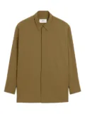 AMI Paris side-slits shirt - Green