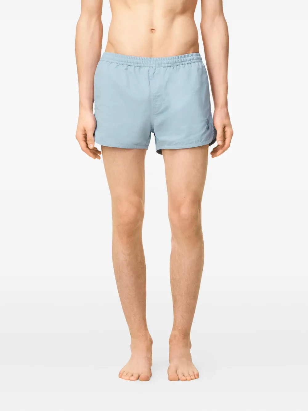 AMI Paris Zwembroek met logopatch Blauw