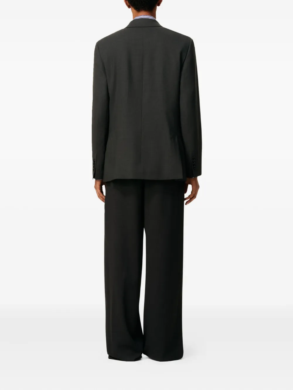 AMI Paris Blazer met dubbele rij knopen Grijs