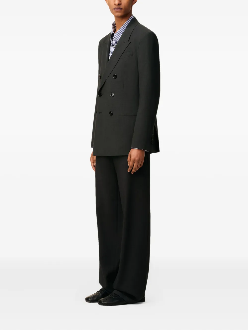 AMI Paris Blazer met dubbele rij knopen Grijs