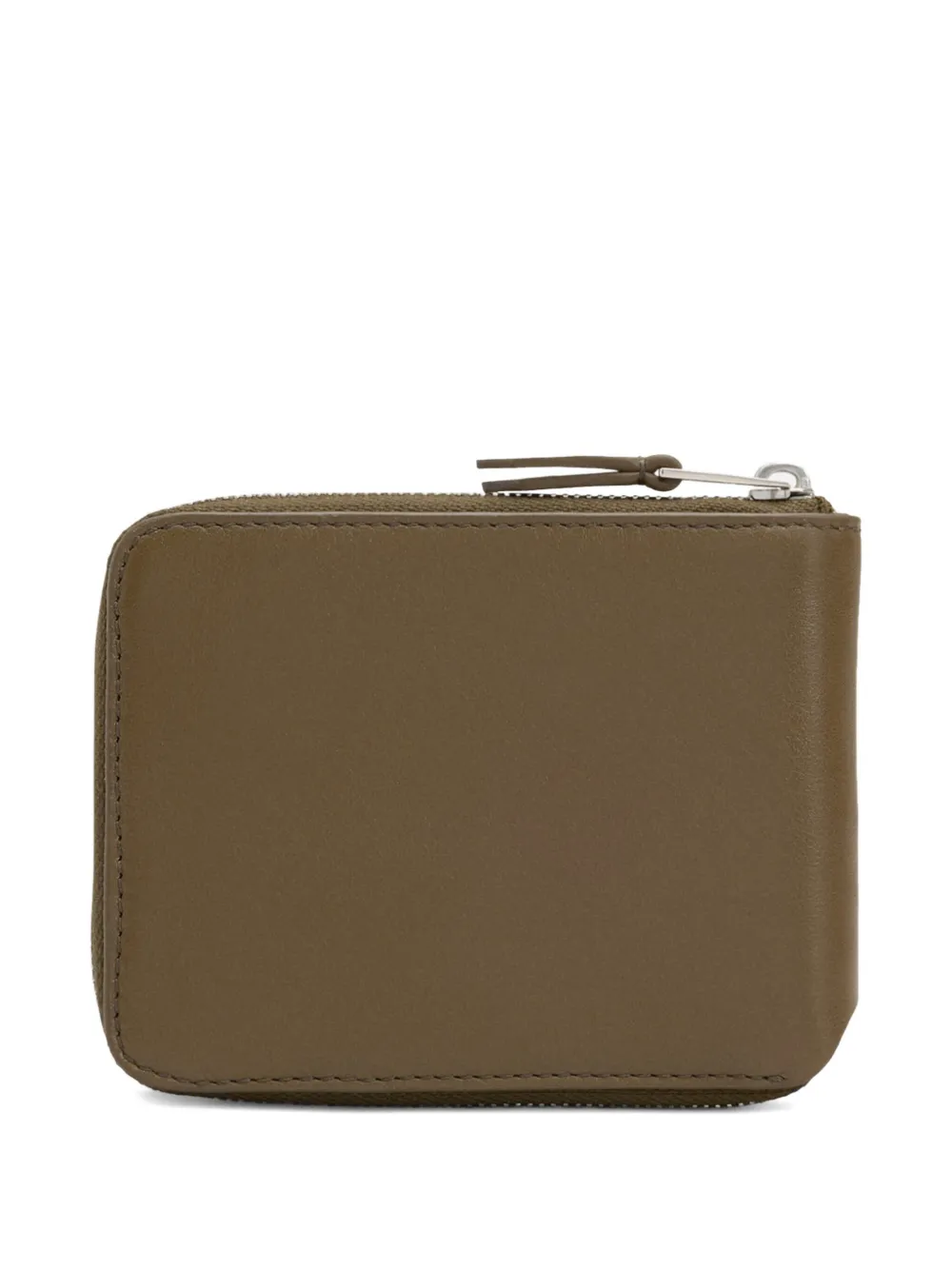 AMI Paris Ami De Coeur leather wallet Groen