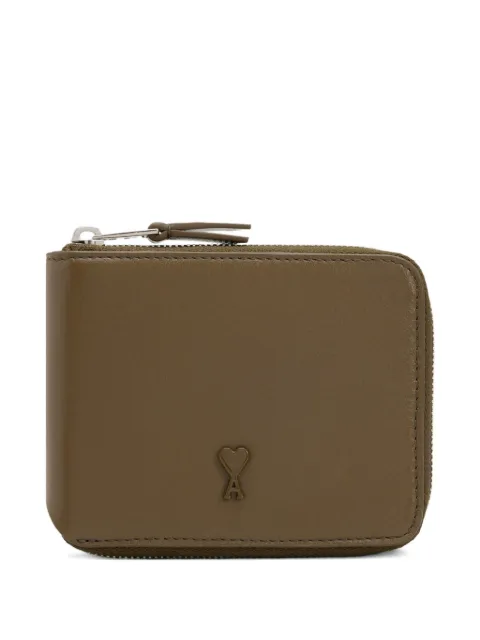 AMI Paris Ami De Coeur leather wallet