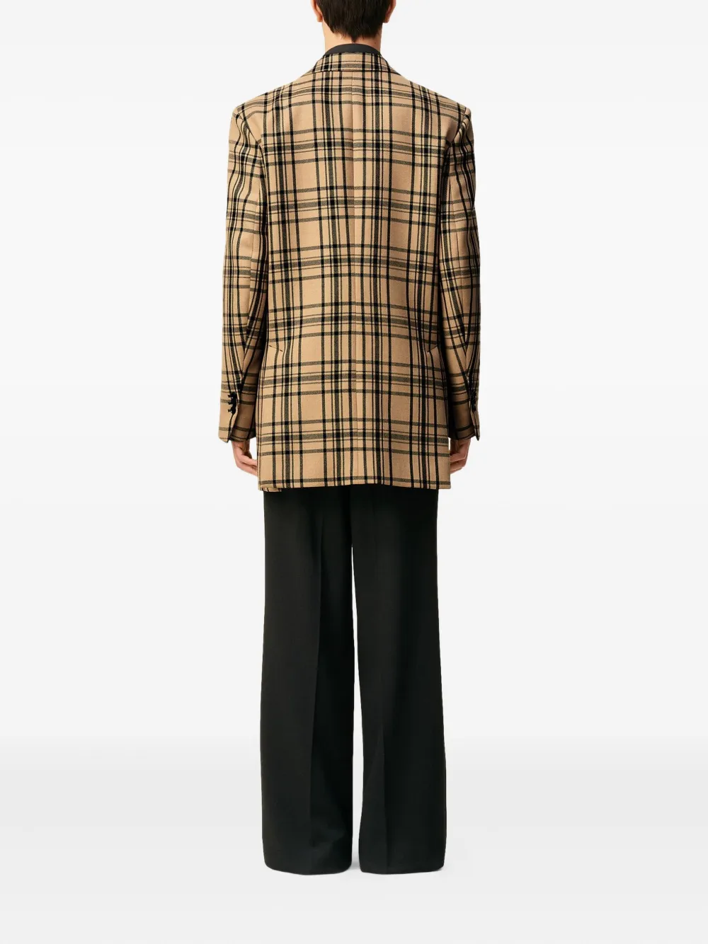 AMI Paris checked blazer Bruin