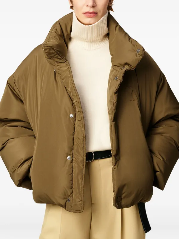 AMI Paris Ami De Coeur Taffetas ジャケット | グリーン | FARFETCH JP