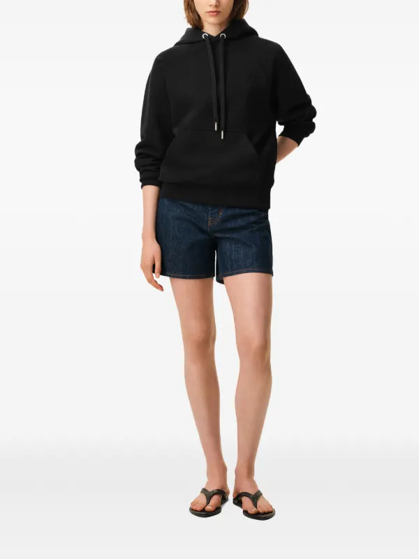 AMI Paris Ami De Coeur スウェットパーカー | ブラック | FARFETCH JP