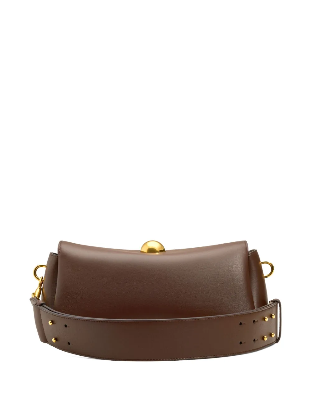 AMI Paris Carrousel schoudertas Bruin