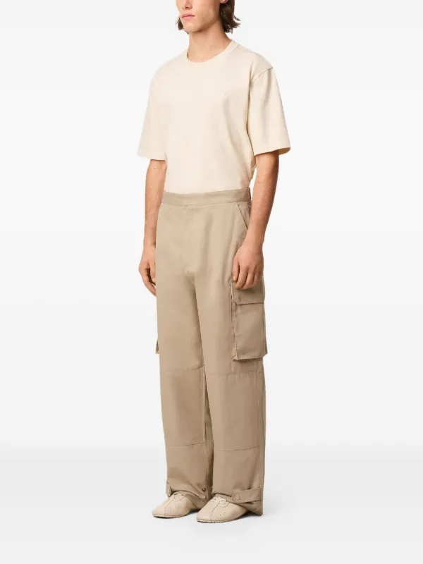 AMI Paris コットン カーゴパンツ | ニュートラル | FARFETCH JP