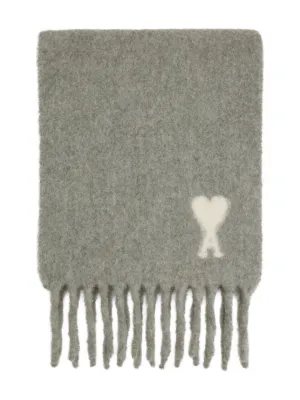 AMI PARIS グリーン Ami de Coeur マフラー 新品