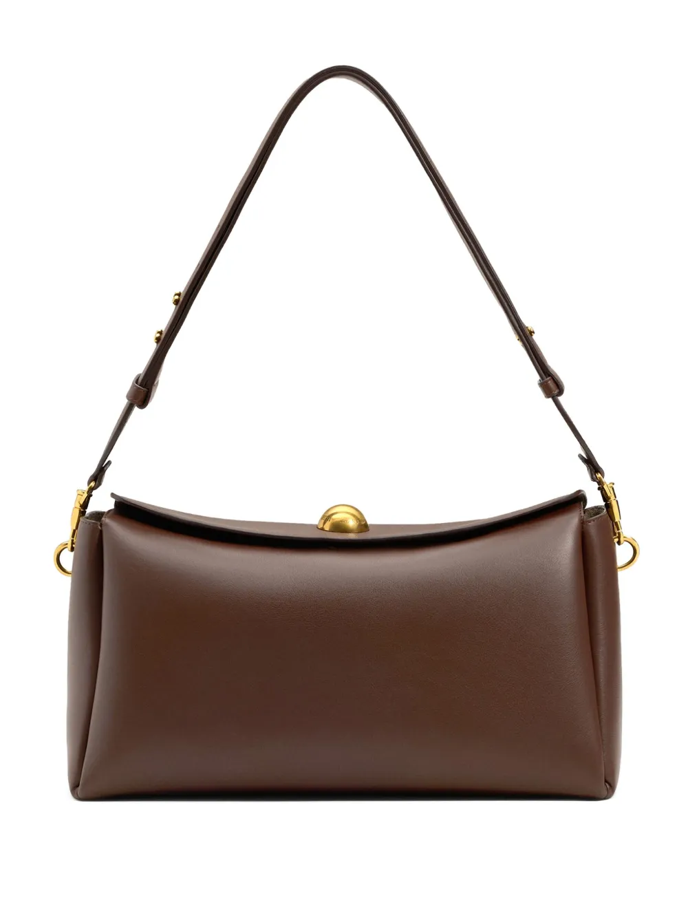 AMI Paris Medium Carrousel tas Bruin