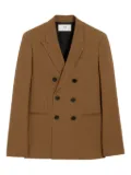 AMI Paris double-breasted tailored blazer - Brown