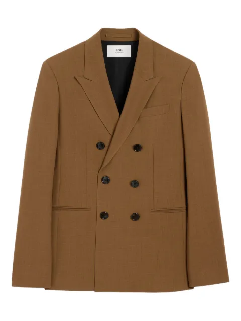 AMI Paris double-breasted wool jacket
