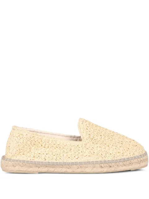 Manebi espadrilles en raphia