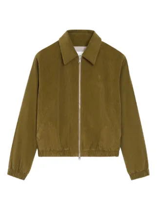 AMI Paris Ami De Cœur パデッドジャケット AMI Paris Ami De Coeur パデッドジャケット | グリーン | FARFETCH JP