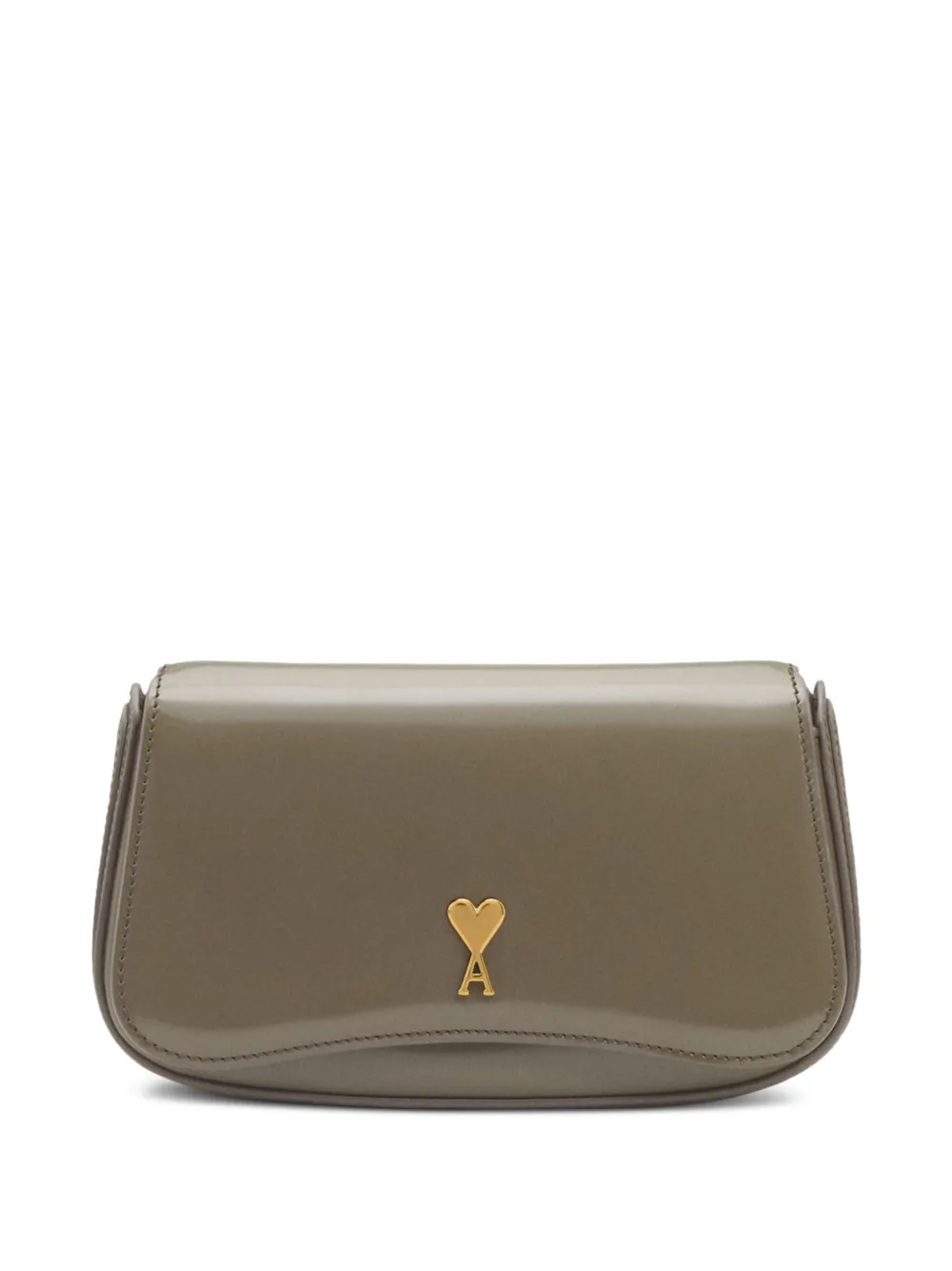 AMI Paris Kleine Paris crossbodytas Groen