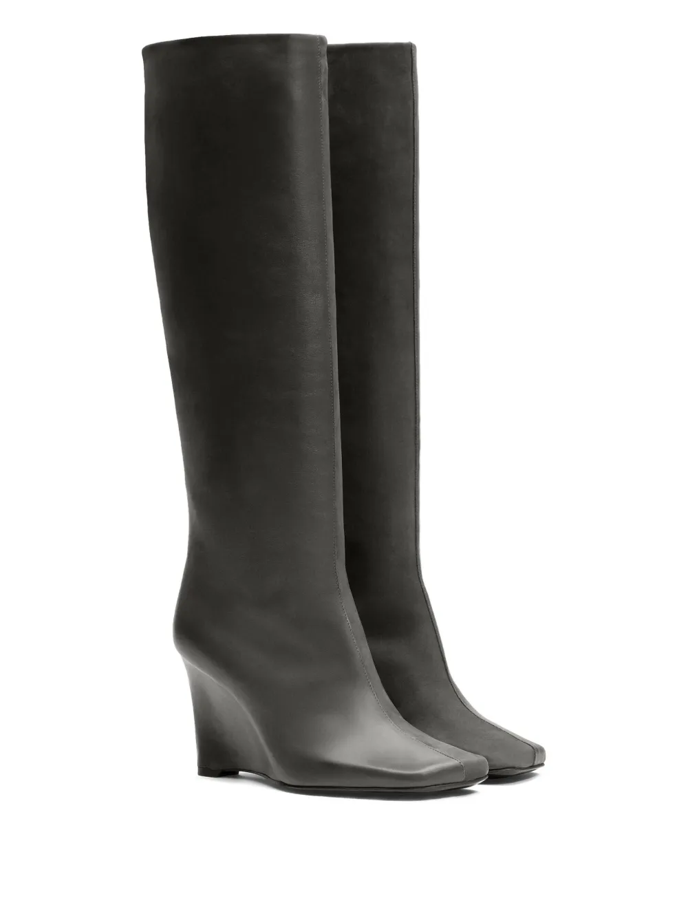 AMI Paris 90mm two-tone knee-high boots | Knee-High Boots | Image 2