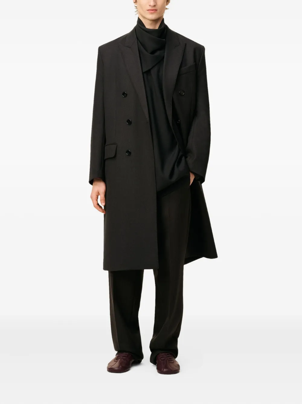 AMI Paris double-breasted wool coat | Double Breasted Coats | Image 2