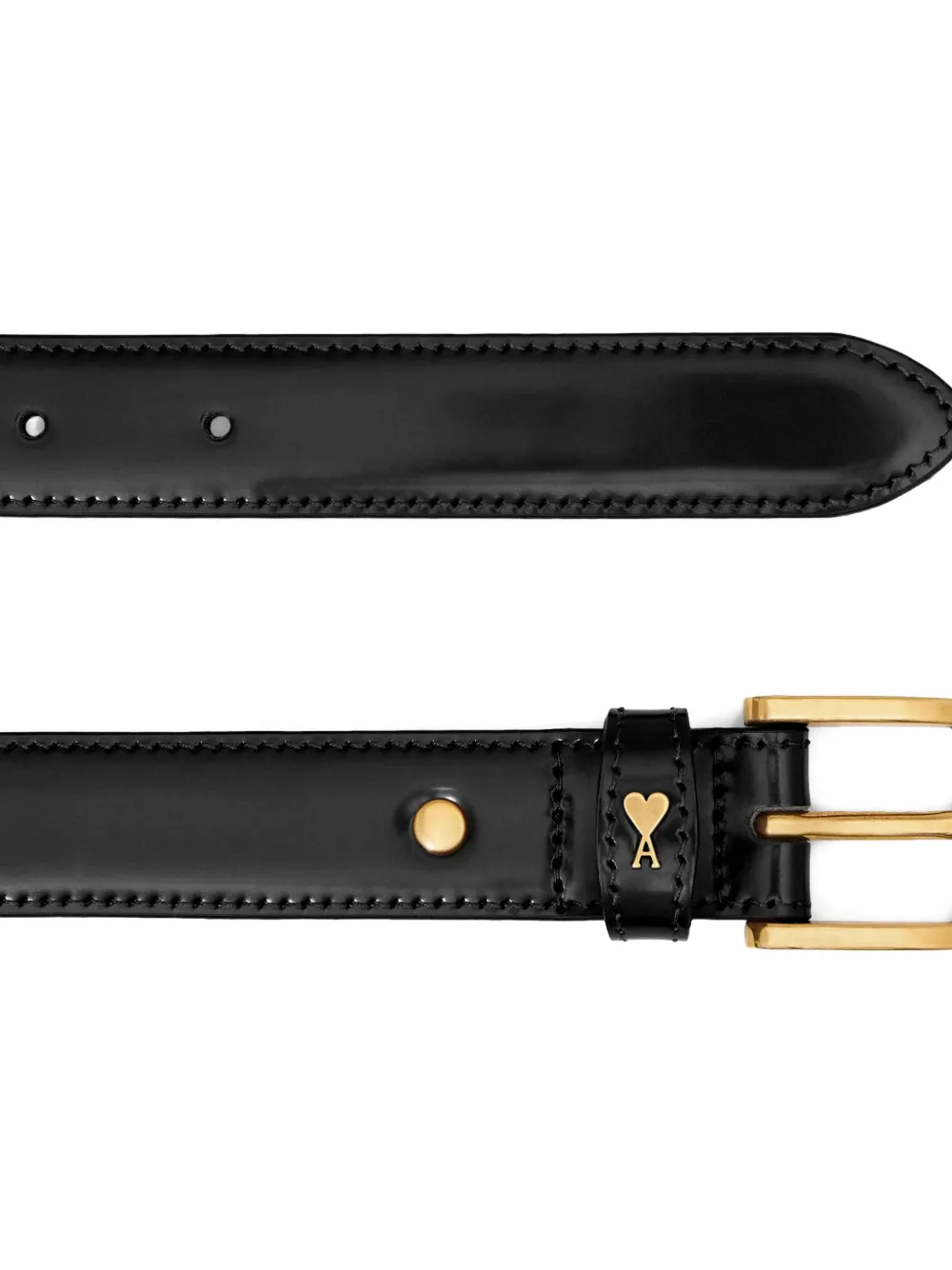 AMI Paris logo-stud belt | Women | Image 2