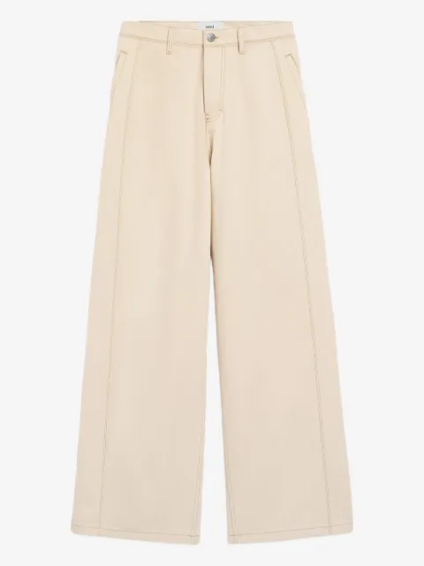 AMI Paris Wide Fit cotton jeans