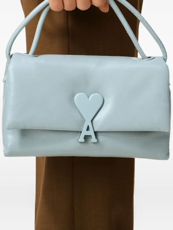AMI Paris Voulez Vous レザーバッグ | ブルー | FARFETCH JP AMI Paris Voulez Vous レザーバッグ | ブルー | FARFETCH JP