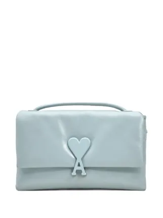 AMI Paris Voulez Vous レザーバッグ | ブルー | FARFETCH JP