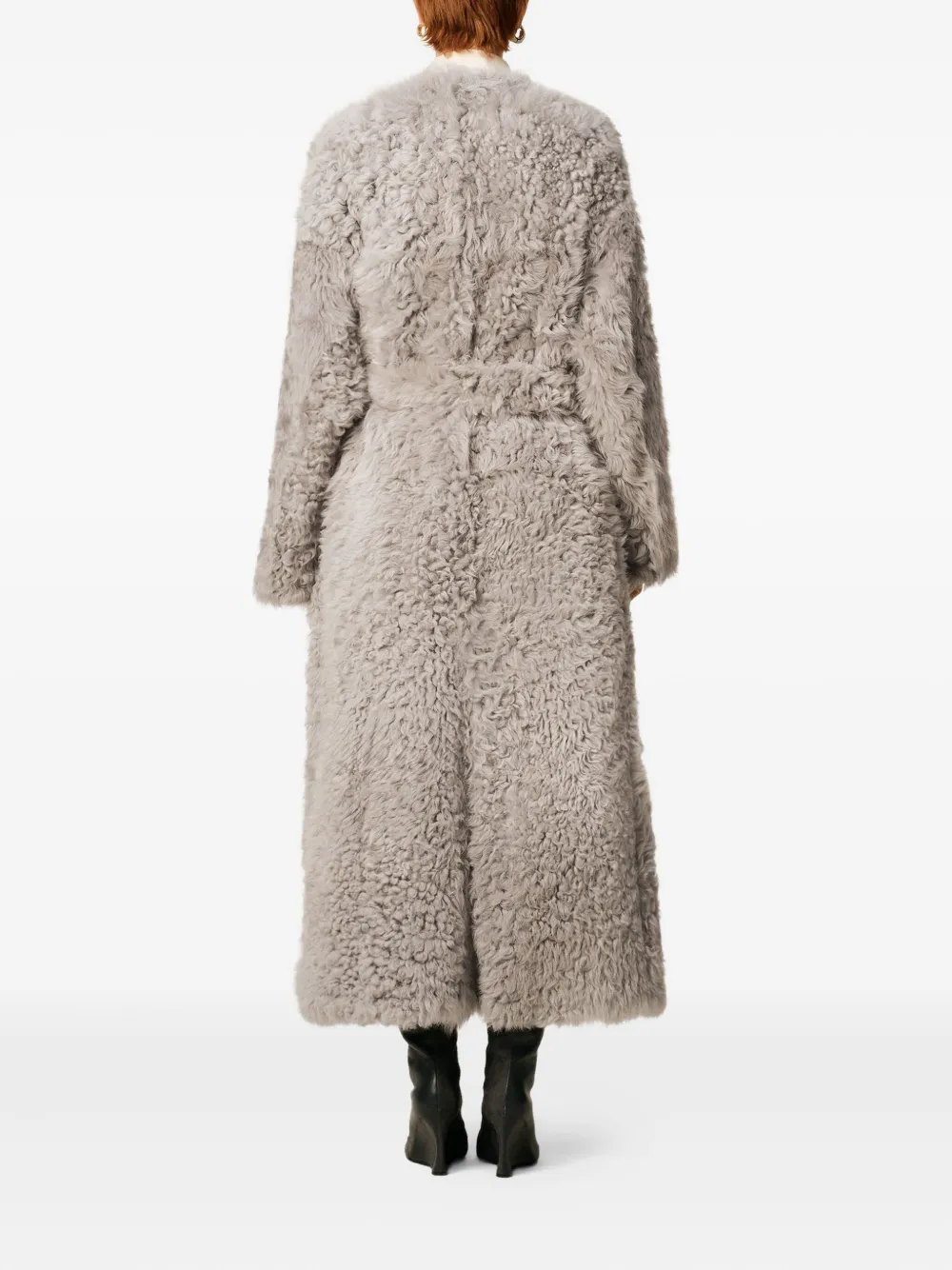 AMI Paris Lammy jas Grijs