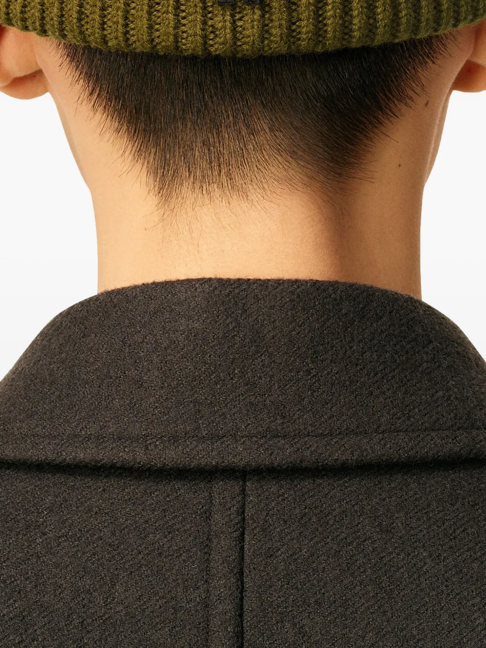 AMI Paris Ami De Coeur wool beanie - Verde