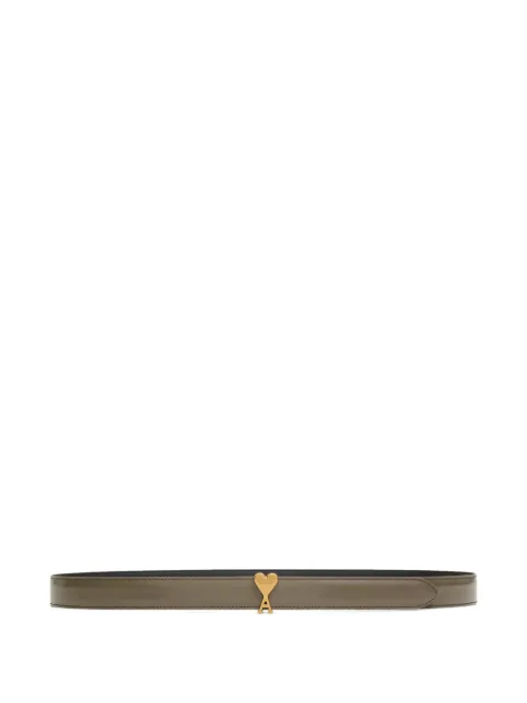 AMI Paris Ami-De-Coeur leather belt