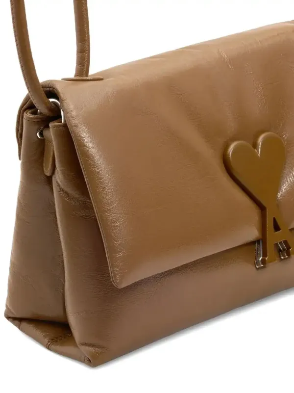 AMI Paris Voulez-Vous ショルダーバッグ | ブラウン | FARFETCH JP