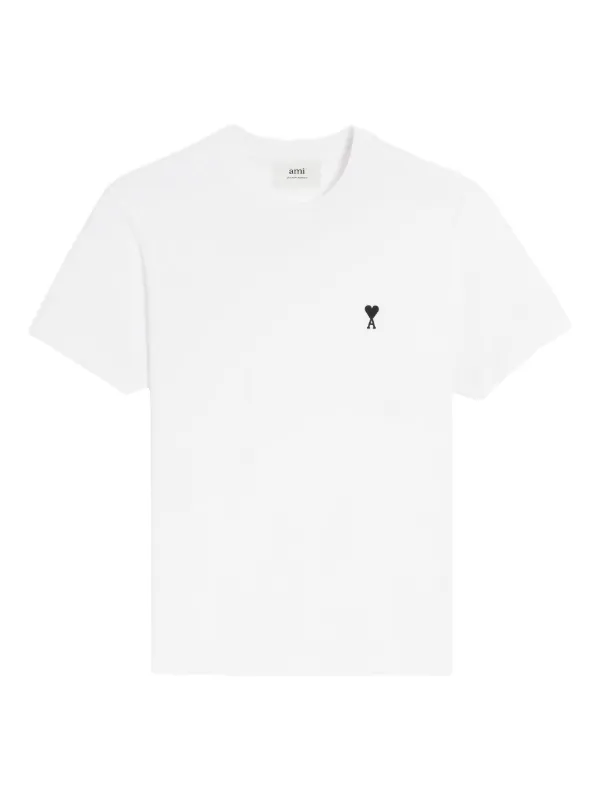 ★【AMI PARIS】★de Coeur Tone-On-Tone T-Shir.t White★ 30651045_59936492_600.jpg
