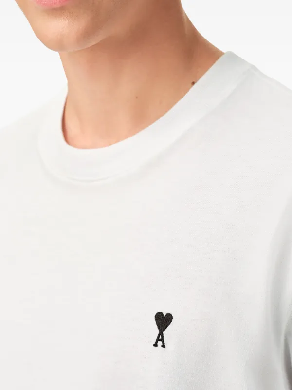 AMI Paris Ami De Coeur T-shirt | White | FARFETCH ZA