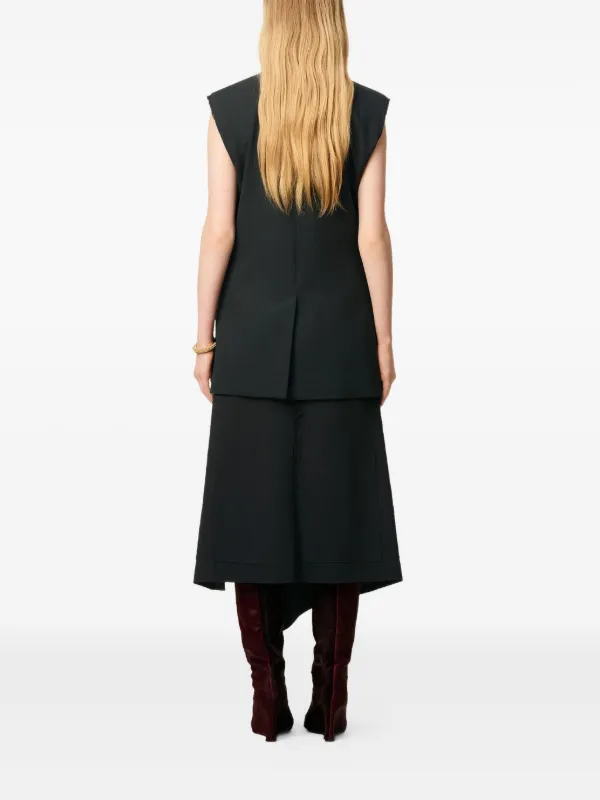 AMI Paris ノースリーブ ベスト | ブラック | FARFETCH JP