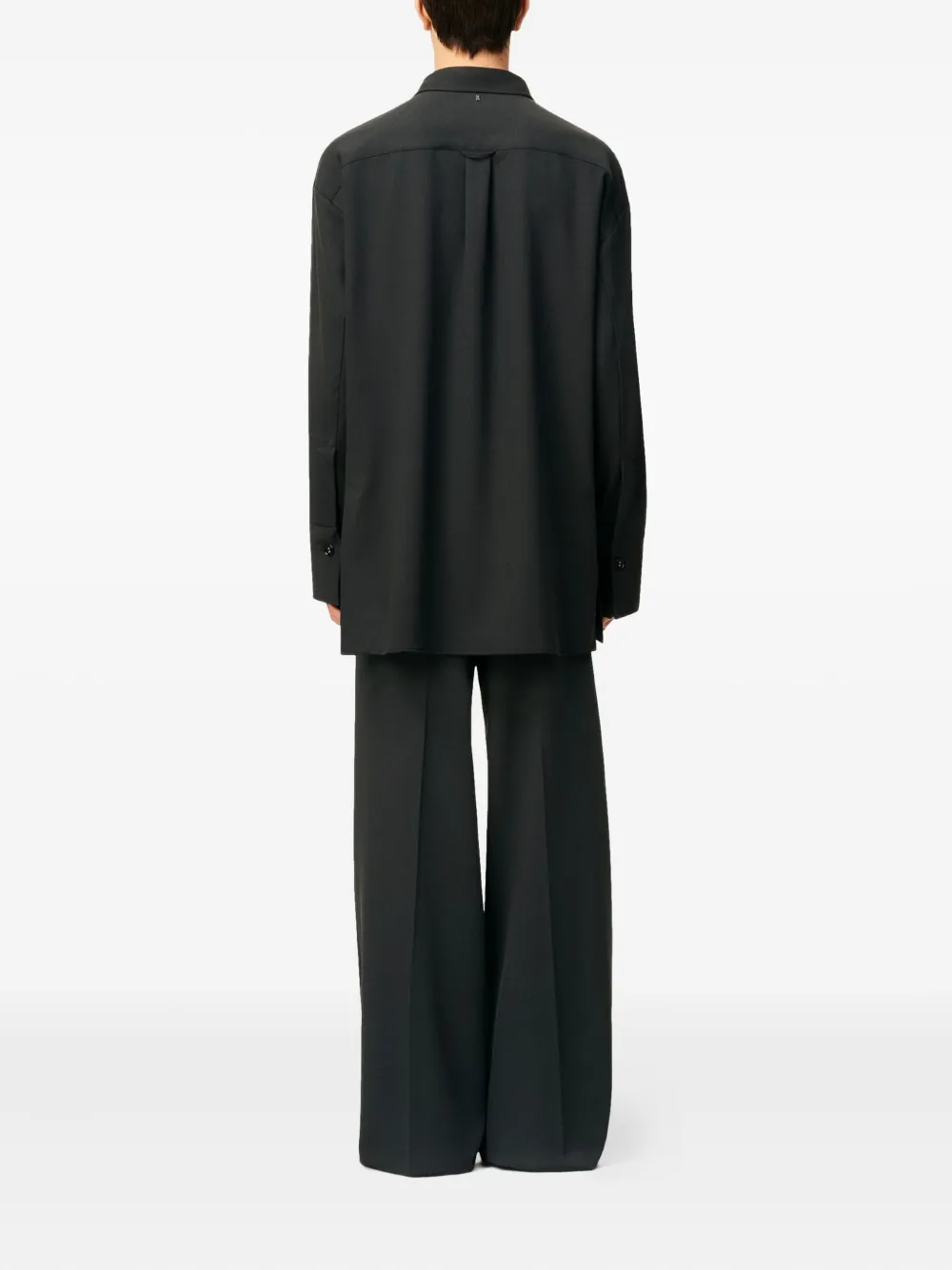 AMI Paris Straight overhemd Zwart