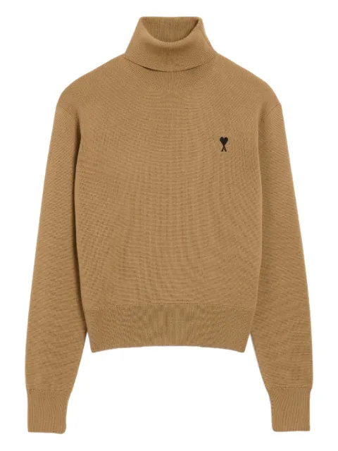 AMI Paris Ami-De-Coeur roll-neck sweater