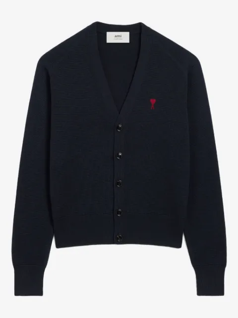 AMI Paris Ami de Coeur Cardigan