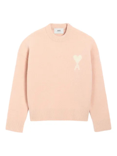 AMI Paris Ami De Coeur crew-neck sweater